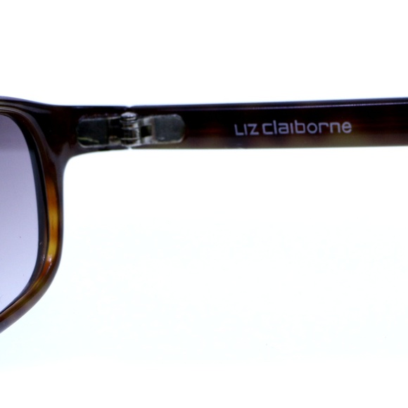 Liz Claiborne  Tortoise-Shell Designer Rectangle - Picture 6 of 7